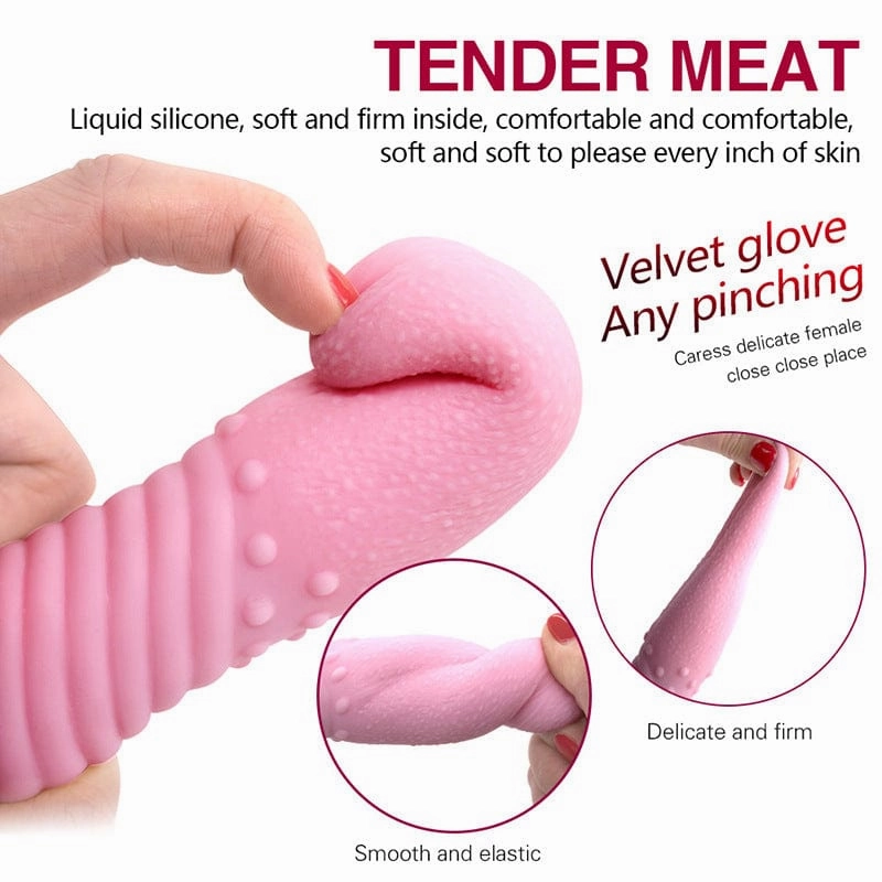 Lurevibe - 10 Speed Tongue Vibrator Female Masturbation G-spot Multifunction