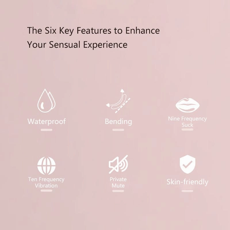 Lurevibe - 9-Speed Sucking 10-Speed Vibration Female Masturbator