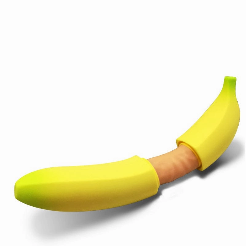 Lurevibe - Banana Dildo Vibrator Realistic Huge Penis G Spot Dildo