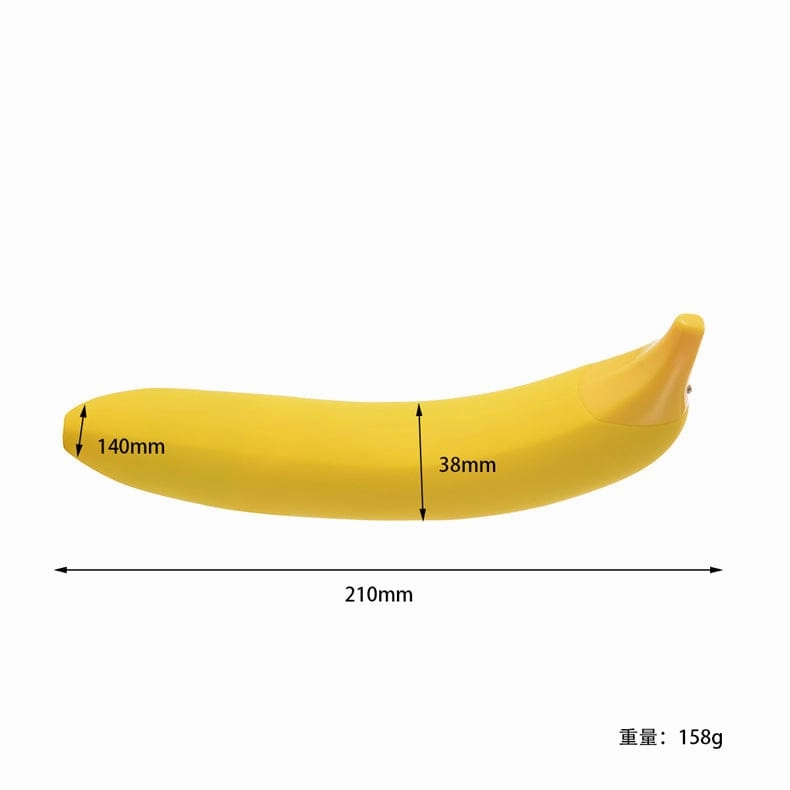 Lurevibe - Banana Dildo Vibrator Realistic Huge Penis G Spot Dildo