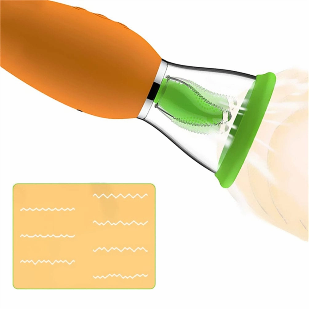 Lurevibe - Carrot Vibrator Female Masturbator Heating Sucking Licker