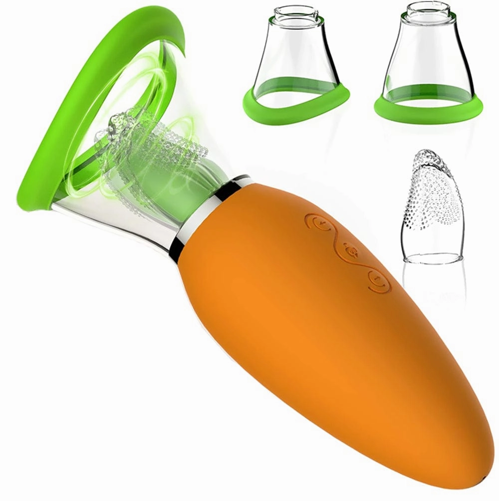 Lurevibe - Carrot Vibrator Female Masturbator Heating Sucking Licker