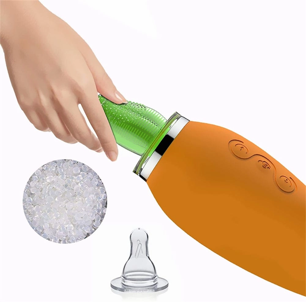 Lurevibe - Carrot Vibrator Female Masturbator Heating Sucking Licker