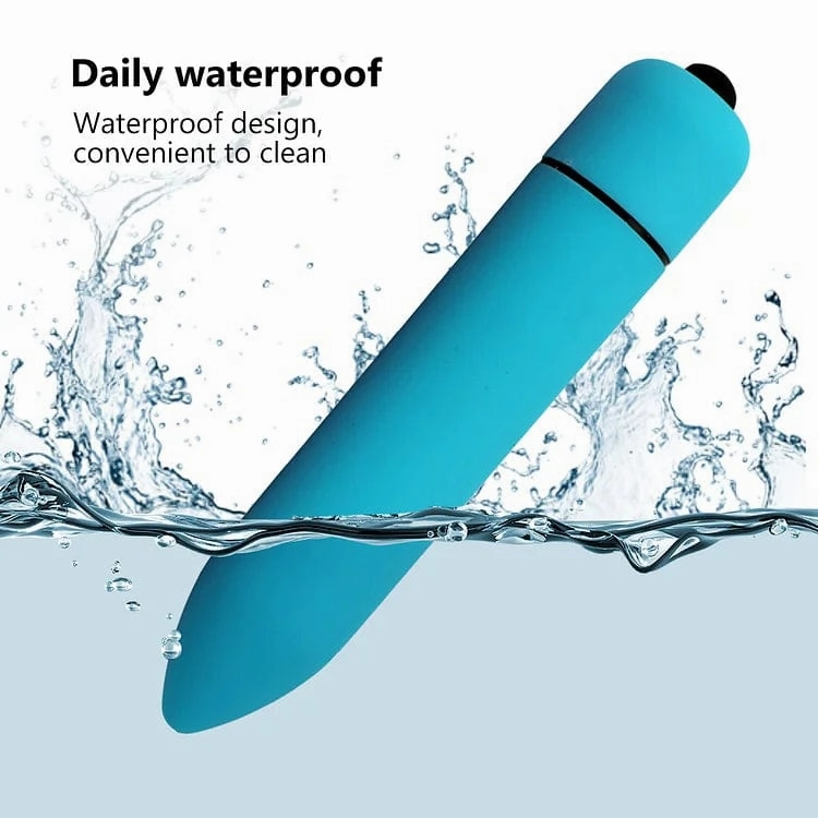 Lurevibe - Fun Vibrator Mini Bullet Jump Egg Ten Frequency Vibration Tip Frosted Bullet