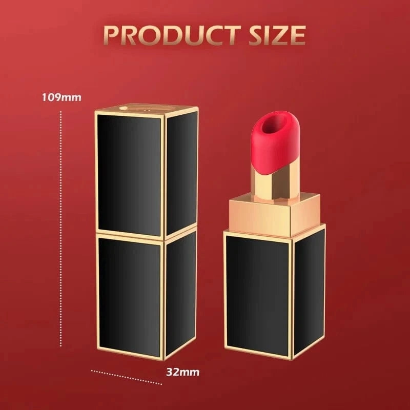 Lurevibe - Lipstick Sucking Women's Masturbation Massage Toys Jumping Egg