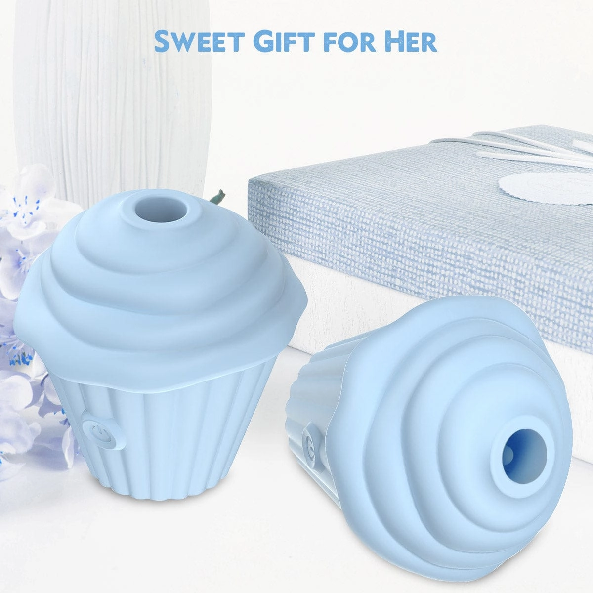 Lurevibe - Mini Ice Cream Sucking Vibrator Clitoris Stimulator For Adult