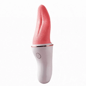 Lurevibe - Peach Licking Step Tongue Licking Stick Female Masturbation