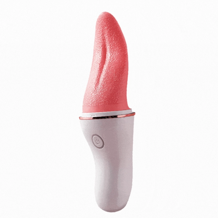 Lurevibe - Peach Licking Step Tongue Licking Stick Female Masturbation