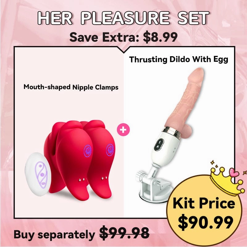 Lurevibe - Small Dildo Machine Suction Cup Vibrant Toys with Remote Control