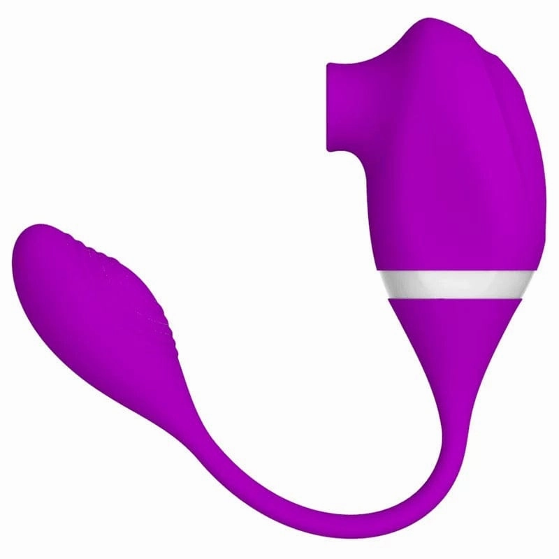 Lurevibe - Sucking and Vibration Mini Bullet Egg