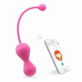 Magic Motion - App-Controlled Smart Kegel Master Balls (Pink)