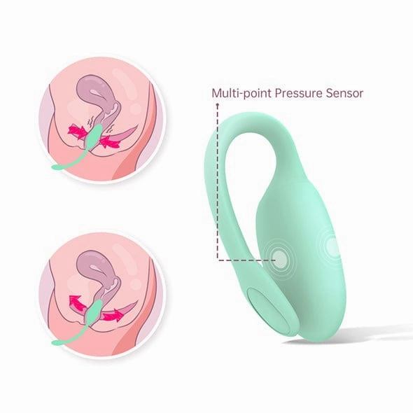 Magic Motion - FitCute App-Controlled Kegel Balls Rejuve (Turquoise)