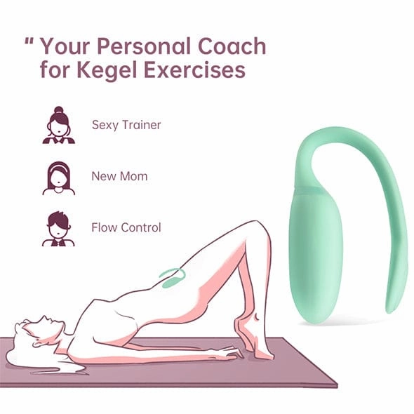 Magic Motion - FitCute App-Controlled Kegel Balls Rejuve (Turquoise)