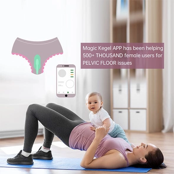 Magic Motion - FitCute App-Controlled Kegel Balls Rejuve (Turquoise)