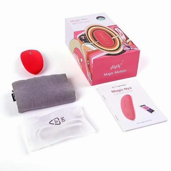 Magic Motion - NYX Smart App-Controlled Clock Panty Vibrator (Red)