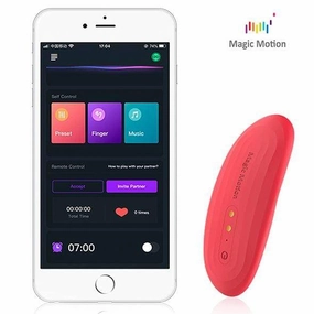 Magic Motion - NYX Smart App-Controlled Clock Panty Vibrator (Red)