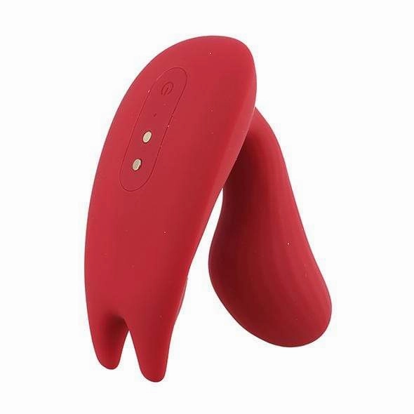 Magic Motion - Umi Smart Wearable App-Controlled Dual Motor Clock Vibrator (Red)