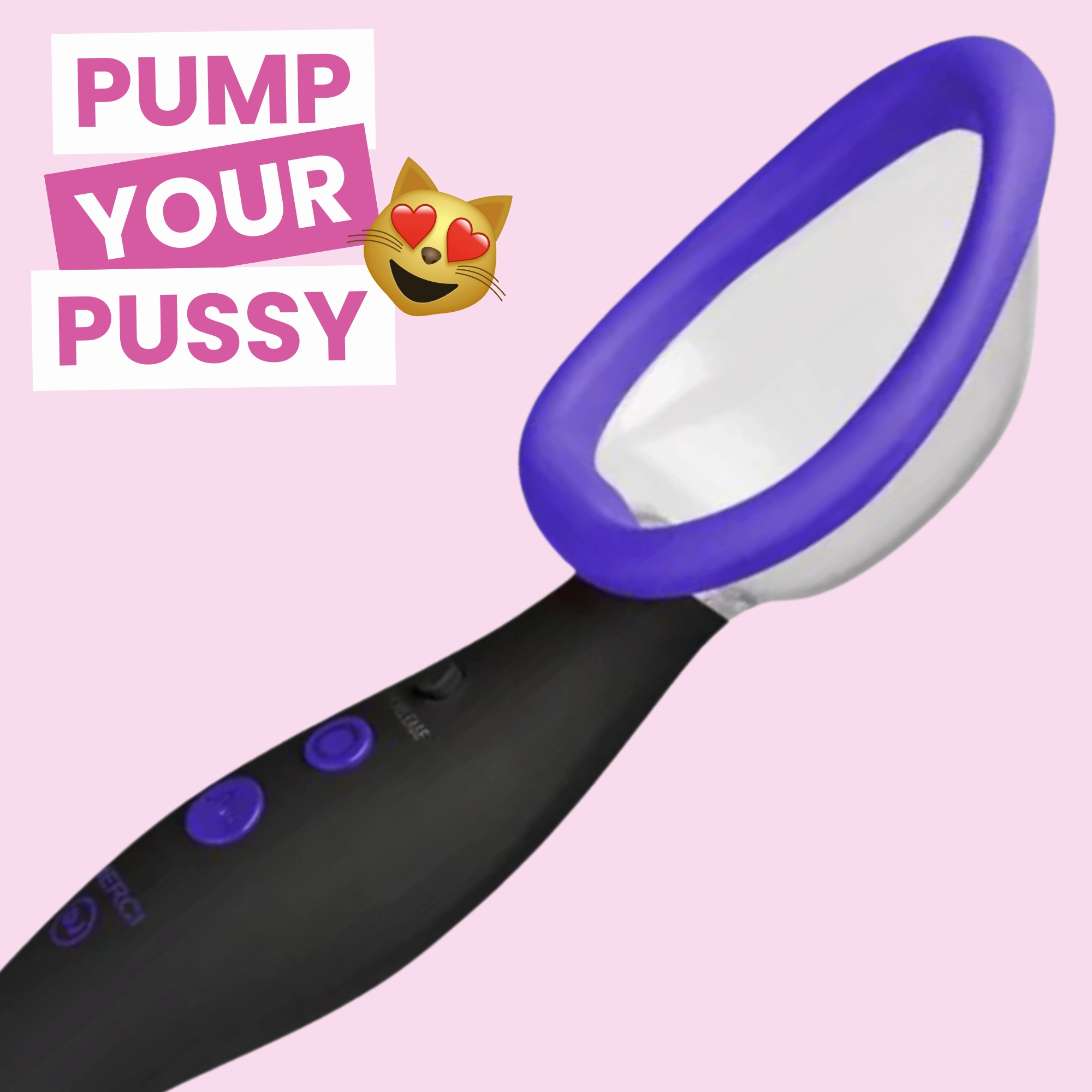 Merci Pumped Rechargeable Silicone Vibrating Pussy Pump