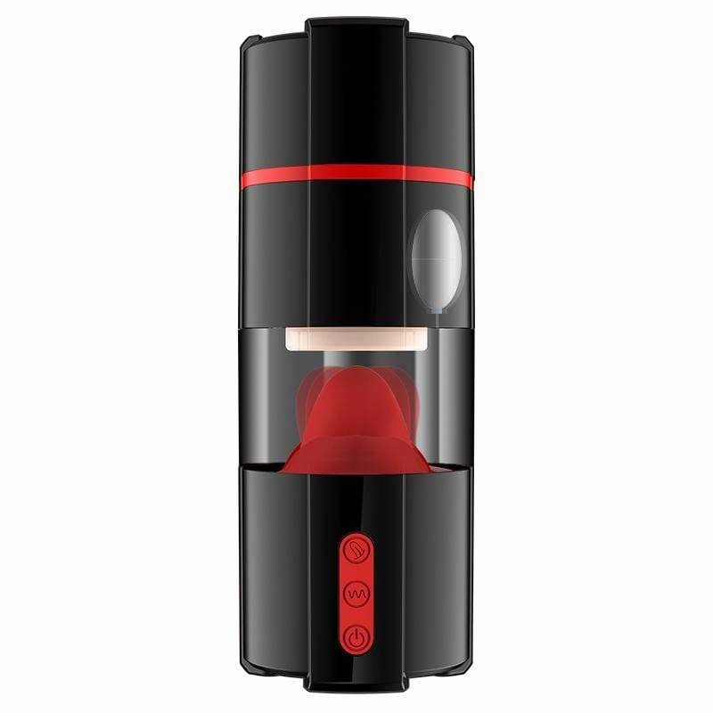 MyToys - French Kiss Automatic Vagina and Mouth Masturbator (Beige)