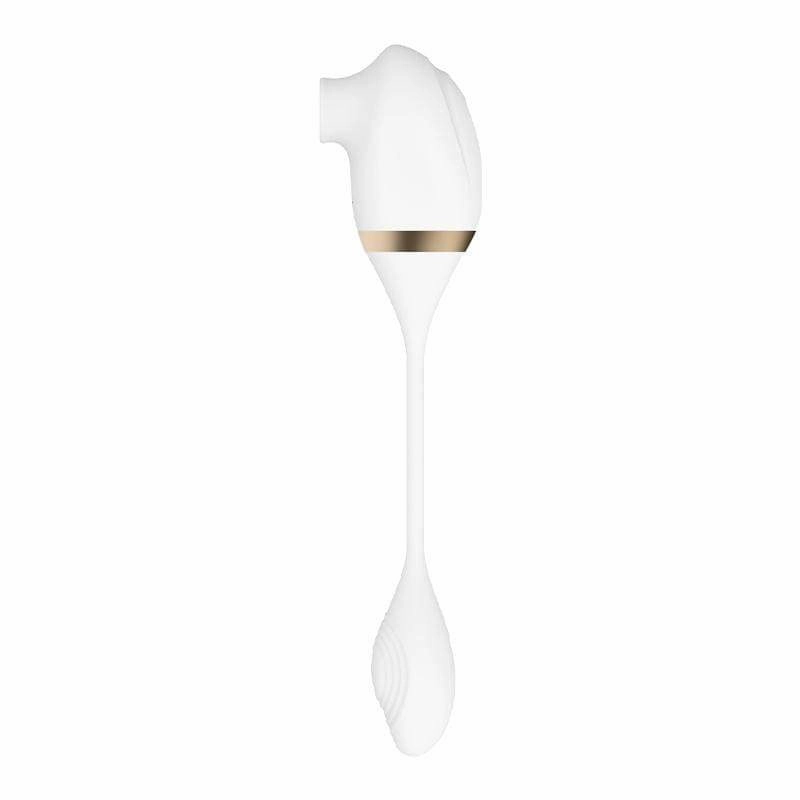 MyToys - My Secret Egg and Clitoral Air Stimulator (White)
