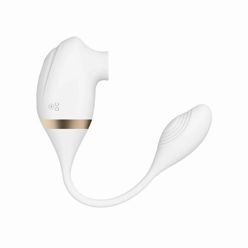 MyToys - My Secret Egg and Clitoral Air Stimulator (White)