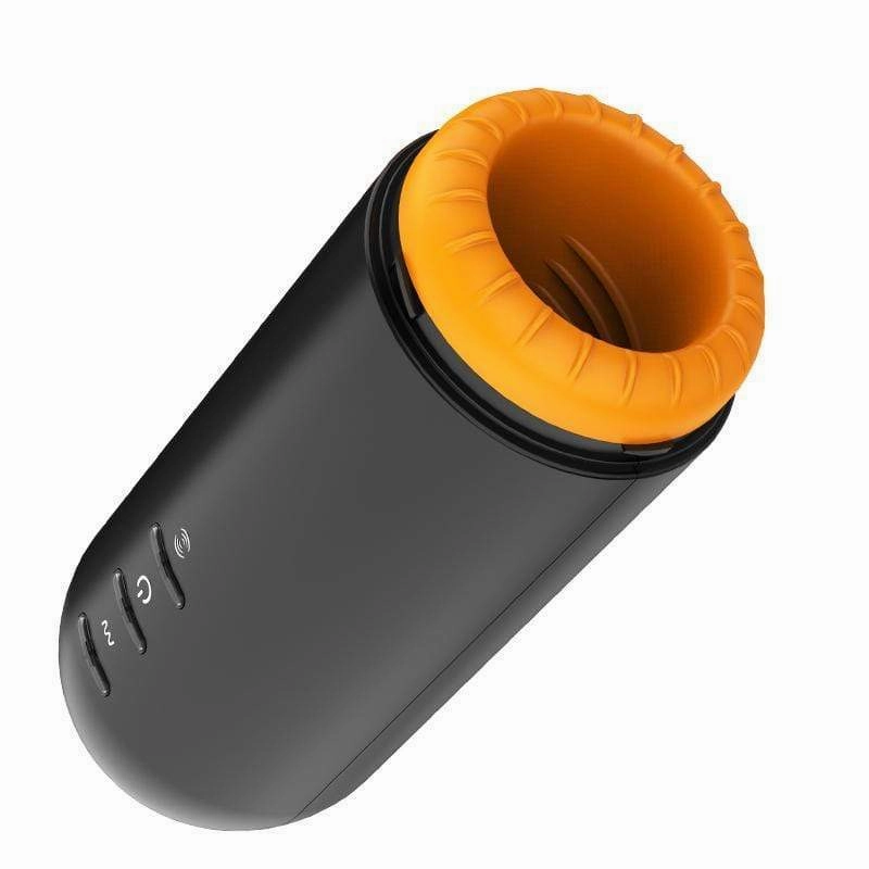 MyToys - MyRocket Clamping Vibrating Masturbation Cup (Black)