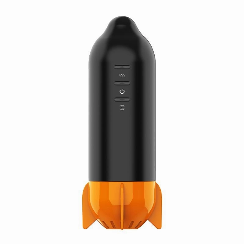 MyToys - MyRocket Clamping Vibrating Masturbation Cup (Black)