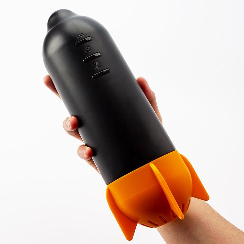 MyToys - MyRocket Clamping Vibrating Masturbation Cup (Black)