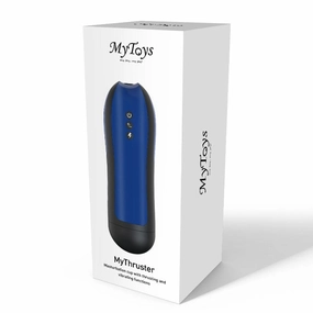 MyToys - MyThruster Thrusting Vibrating Masturbation Cup (Blue)