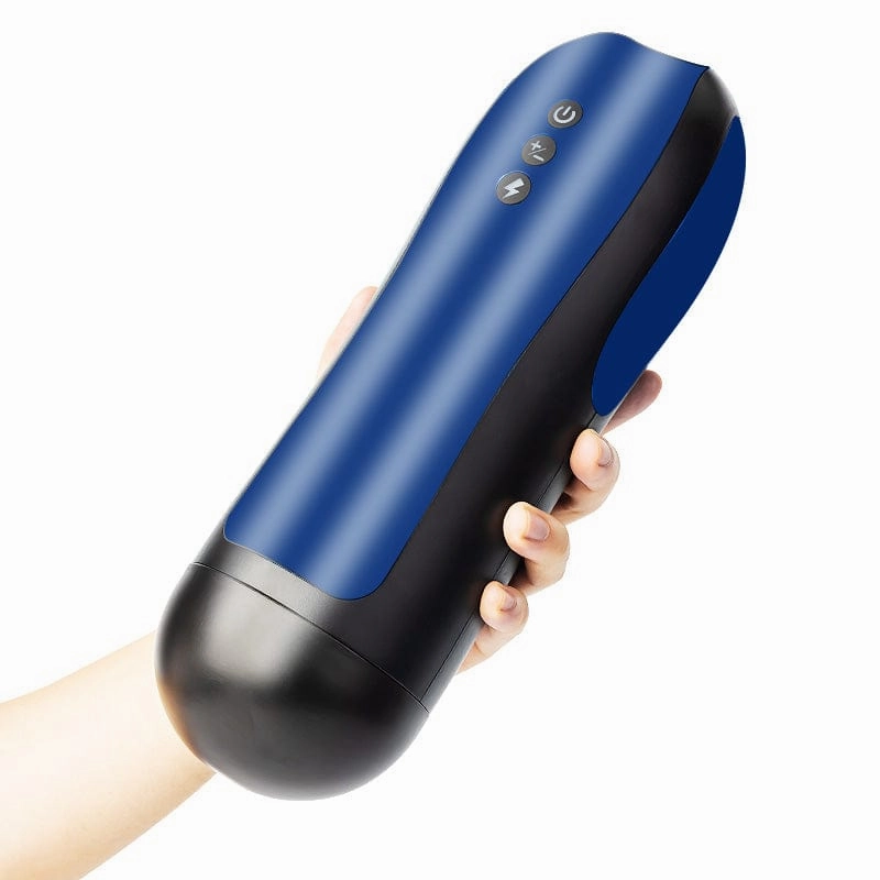 MyToys - MyThruster Thrusting Vibrating Masturbation Cup (Blue)