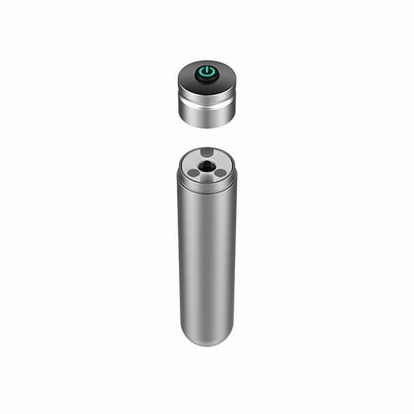 Nexus - FERRO Stainless Steel Rechargeable Waterproof Bullet Vibrator (Silver)