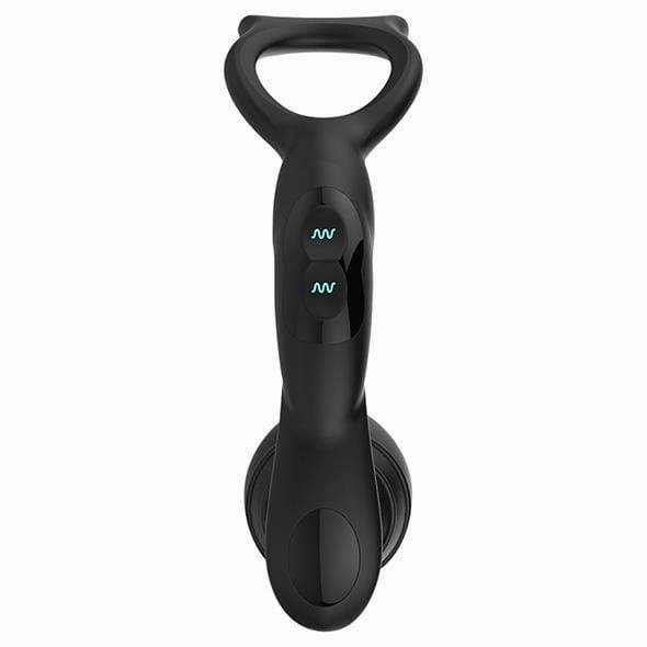 Nexus - Simul8 Plug Edition Vibrating Dual Anal Cock and Ball Toy (Black)