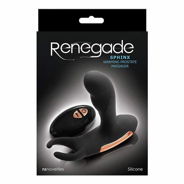 NS Novelties - Renegade Sphinx Warming Prostate Massager (Black)