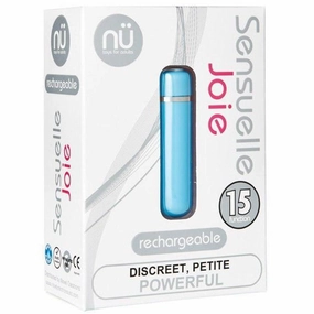 Nu Sensuelle - 15 Functions Joie Bullet Vibrator (Blue)