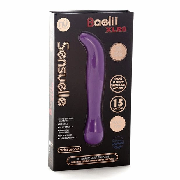 Nu Sensuelle - Baelii Flexible G Spot XLR8 Turbo Boost Vibrator (Purple)