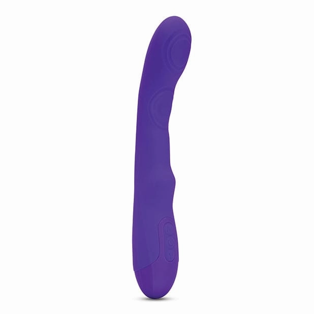 Nu Sensuelle - Vivi Double Tapping Vibe G Spot Vibrator (Deep Purple)