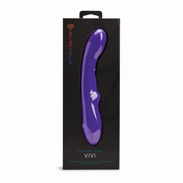 Nu Sensuelle - Vivi Double Tapping Vibe G Spot Vibrator (Deep Purple)