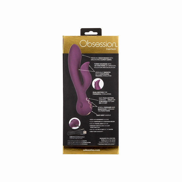 Obsession Fantasy Flickering Rabbit Vibrator