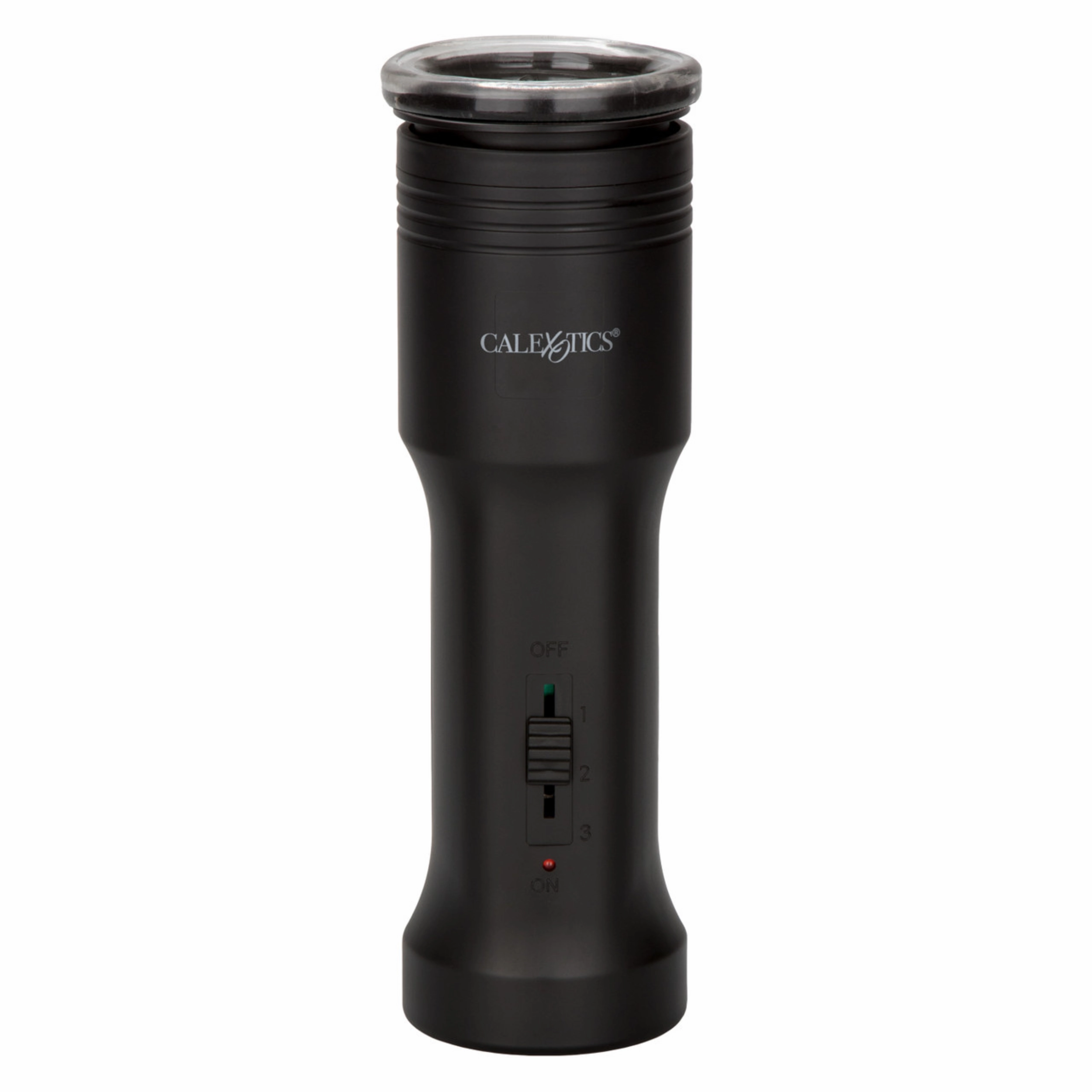 Optimum Power Ultimate Head Exciter Rotating Vibrating Masturbator - Black