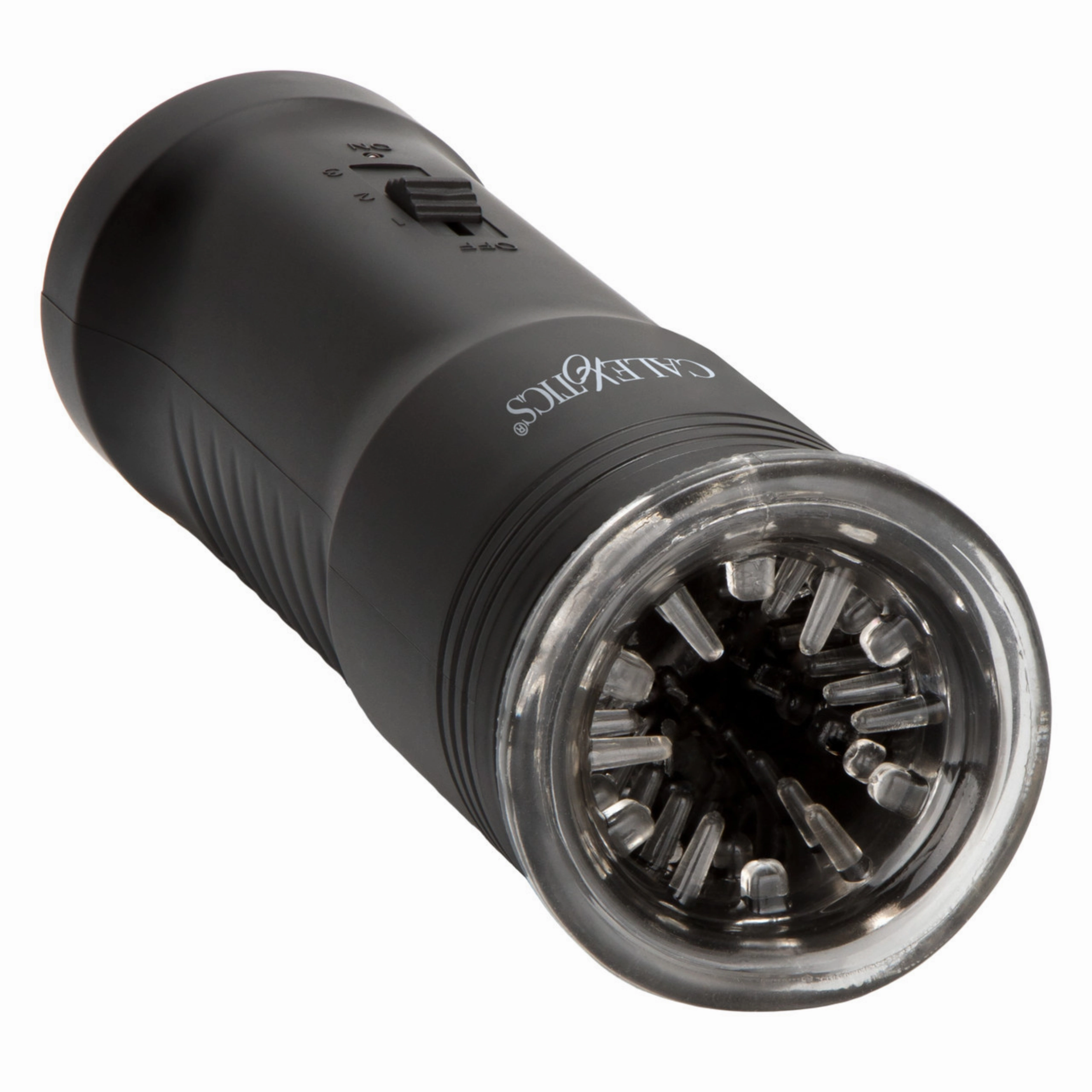 Optimum Power Ultimate Head Exciter Rotating Vibrating Masturbator - Black