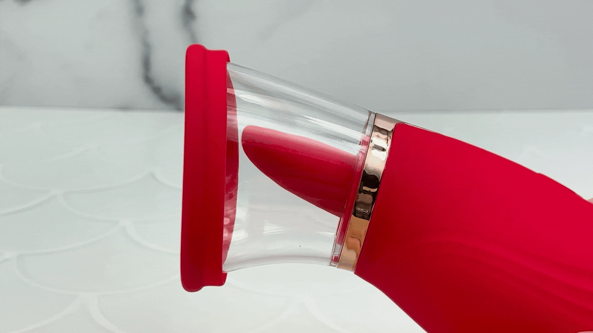 Orgasmic Orbit O Plus - Rotating Tongue Vibrator & Pussy Pump