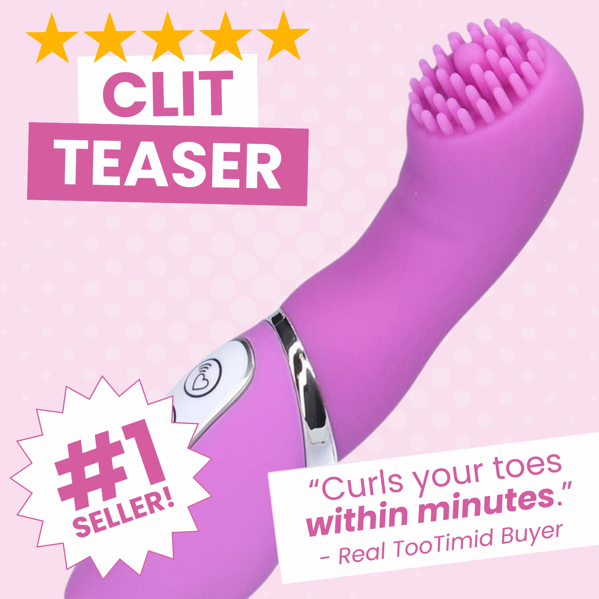 Paris Nubby Clitoral Teaser | #1 Toy For Clit Orgasms!