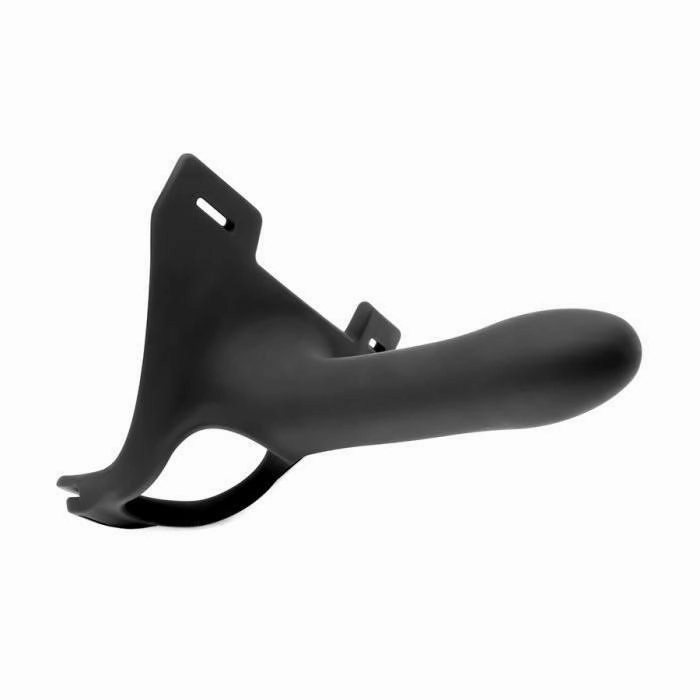 Perfect Fit - Zoro Strap On With Elastice Waistband Black 5.5 Inch (Black)