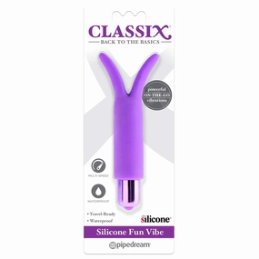 Pipedream - Classix Silicone Fun Bullet Vibrator (Purple)
