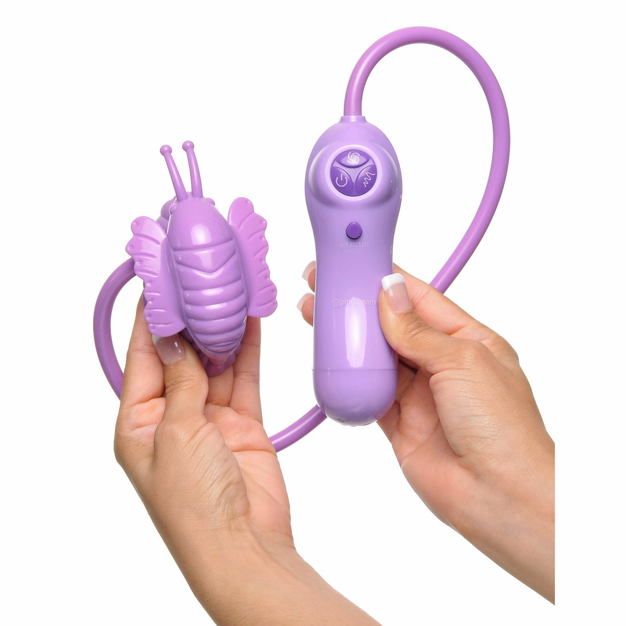 Pipedream - Fantasy For Her Butterfly Flutt-Her Clit Massager (Purple)