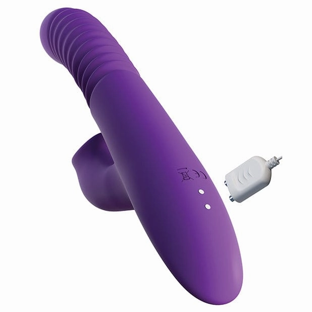 Pipedream - Fantasy for Her Ultimate Thrusting Clit Stimulate Her Rabbit Vibrator (Purple)