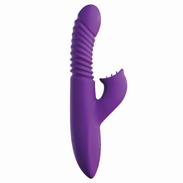 Pipedream - Fantasy for Her Ultimate Thrusting Clit Stimulate Her Rabbit Vibrator (Purple)