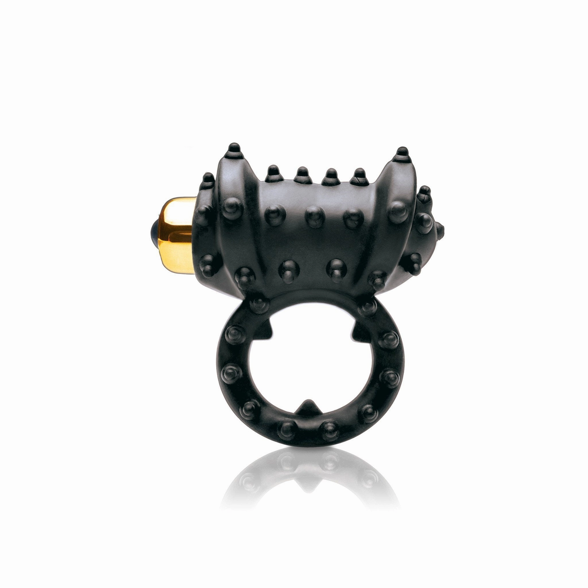 Pipedream - Fetish Fantasy Gold Vibrating Cock Ring (Black)