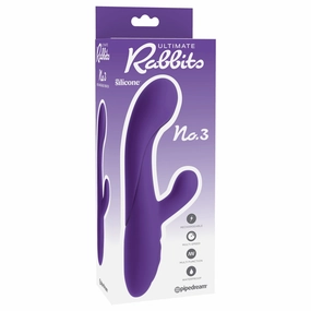 Pipedream - Ultimate Rabbits No. 3 Rabbit Vibrator (Purple)
