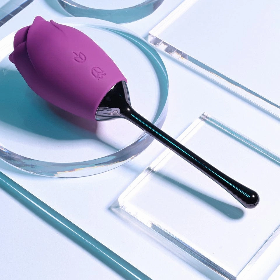 Playboy - Petal Tongue Licking Vibrator (Pink)